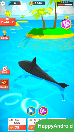 Idle Shark World - Tycoon Game 