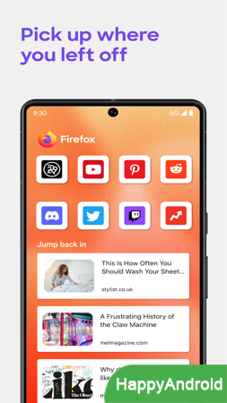 Firefox Fast & Private Browser v122.0b9